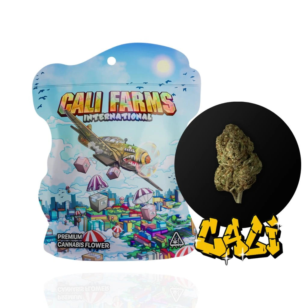 CBD květy CALI - CBD: 12,27 % THC: 0,50 % CBC: 0,09 %