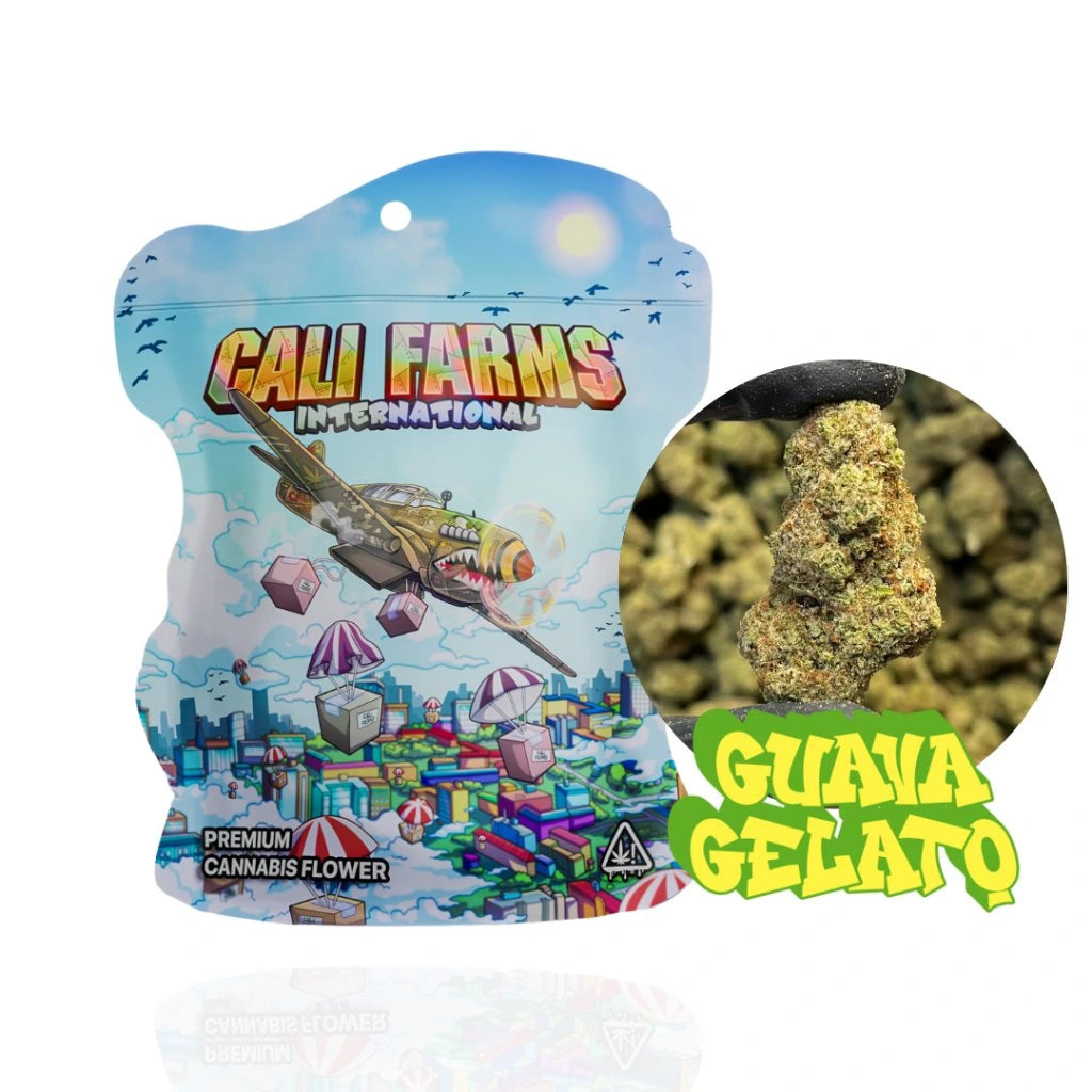 CBD květy Guava Gelato - CBD: 14,53 %, THC: 0,07 %, CBG: 0,17 %