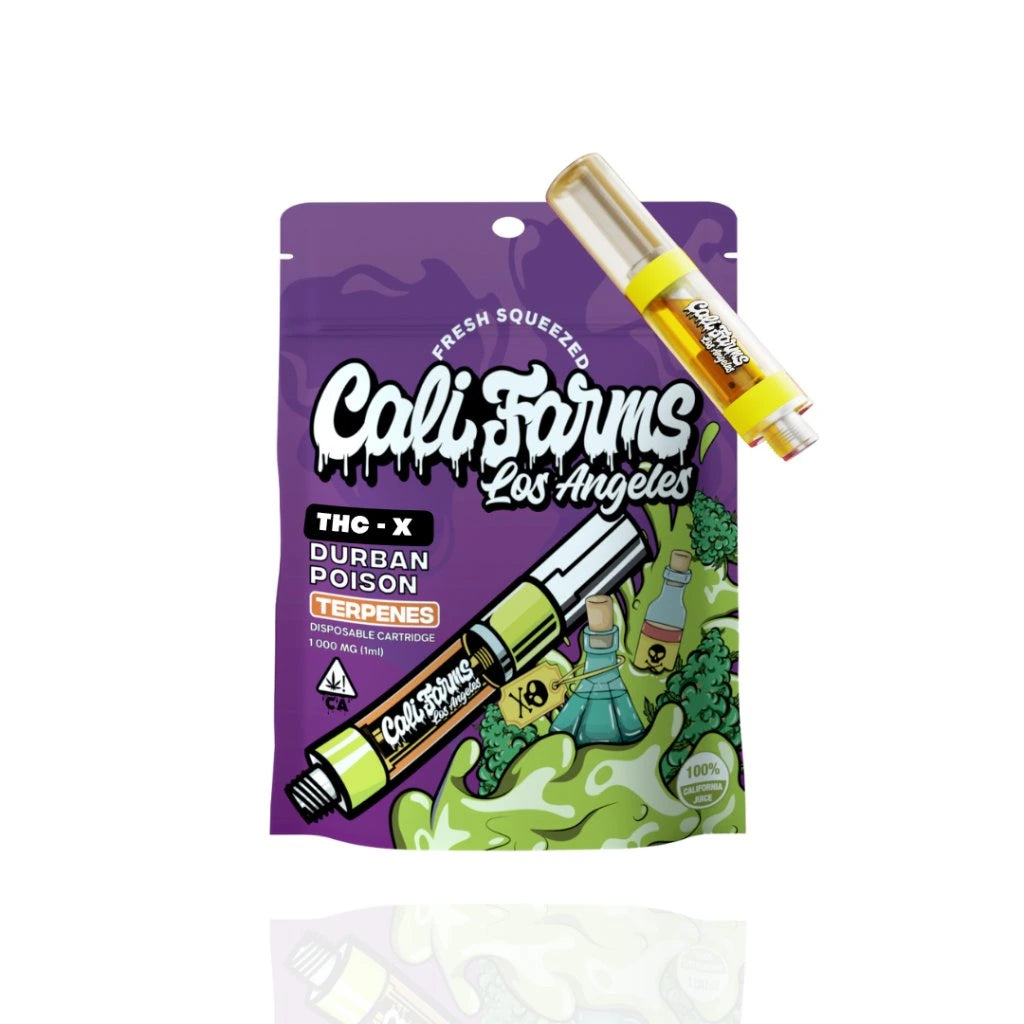 THC-X Vape náplň s terpeny Durban Poison 1 ml