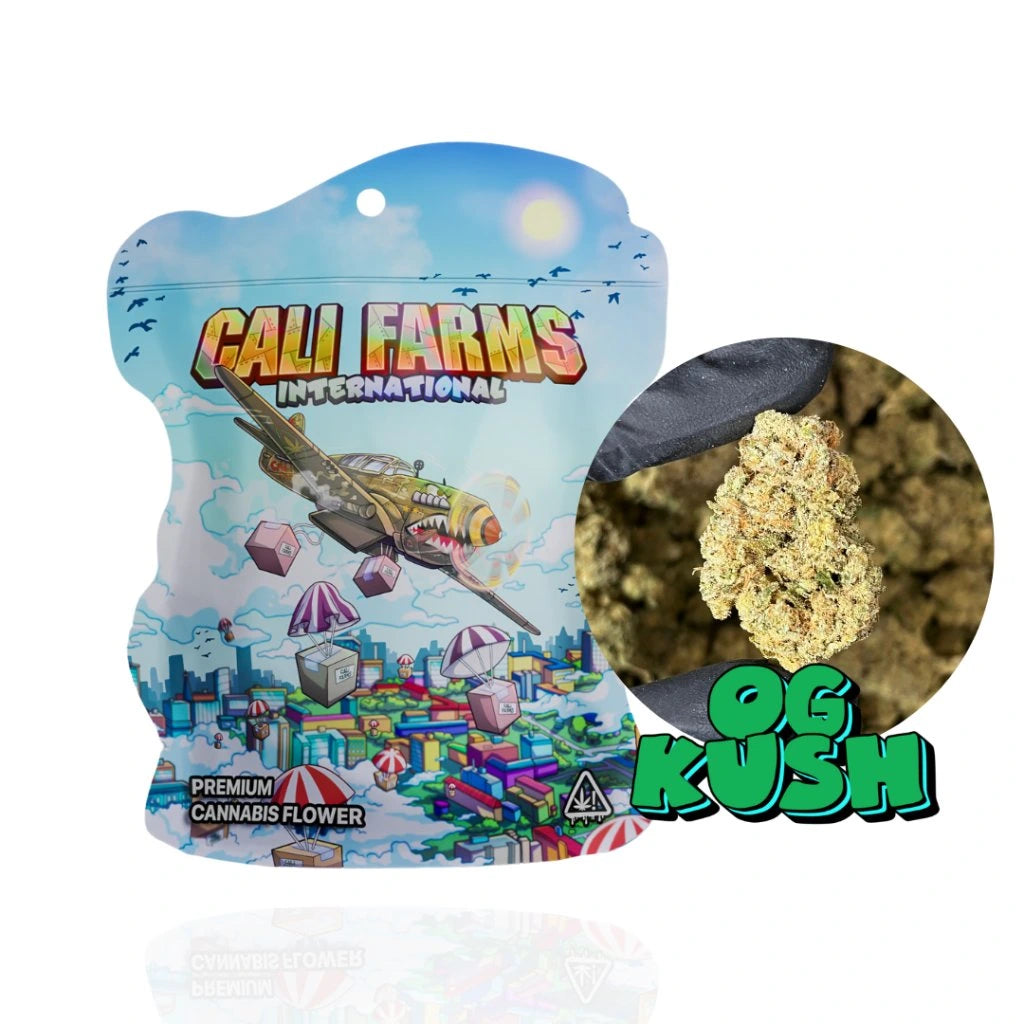 THC - X květy OG KUSH - THC-X: 40 % CBD: 16,44 % THC: 0,08 %