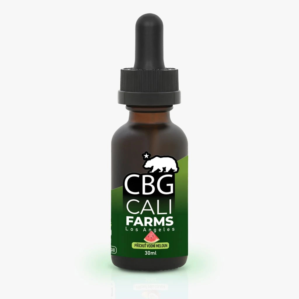 CBD OLEJ 2000 mg + CBG 500 mg příchuť Vodní meloun 30 ML