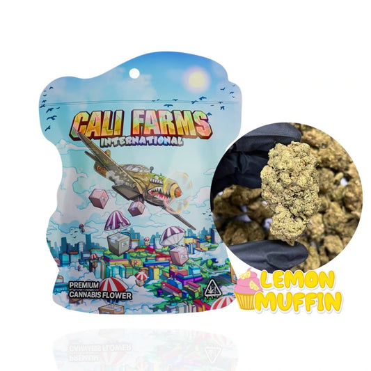 CBD květy Lemon Muffin - CBD: 14,9 % THC: 0,64 % CBC: 0,82