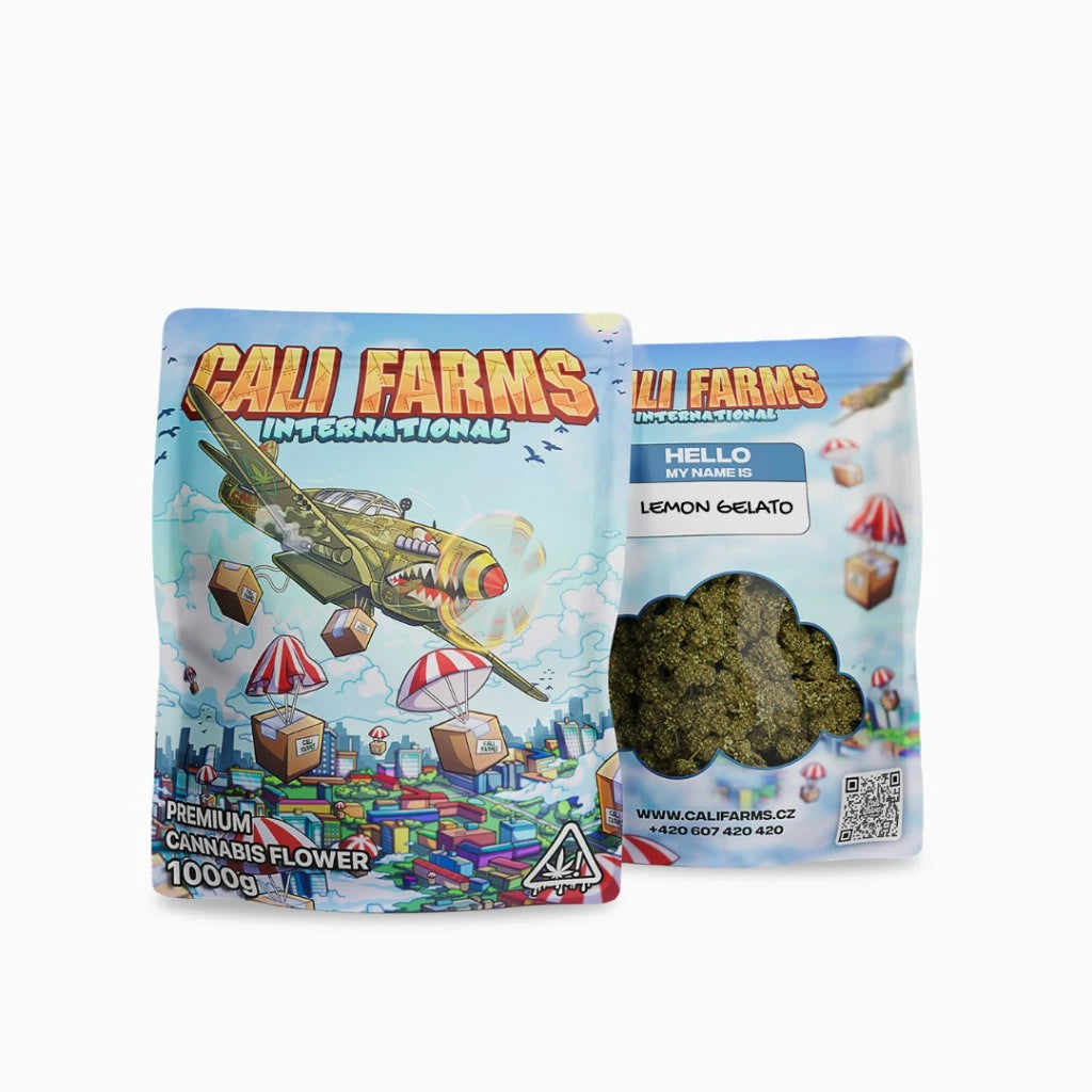 CBD květy Lemon Gelato ''BIG BUDS'' - CBD: 14,6 % THC: 0,68 % CBG: 0,62 %