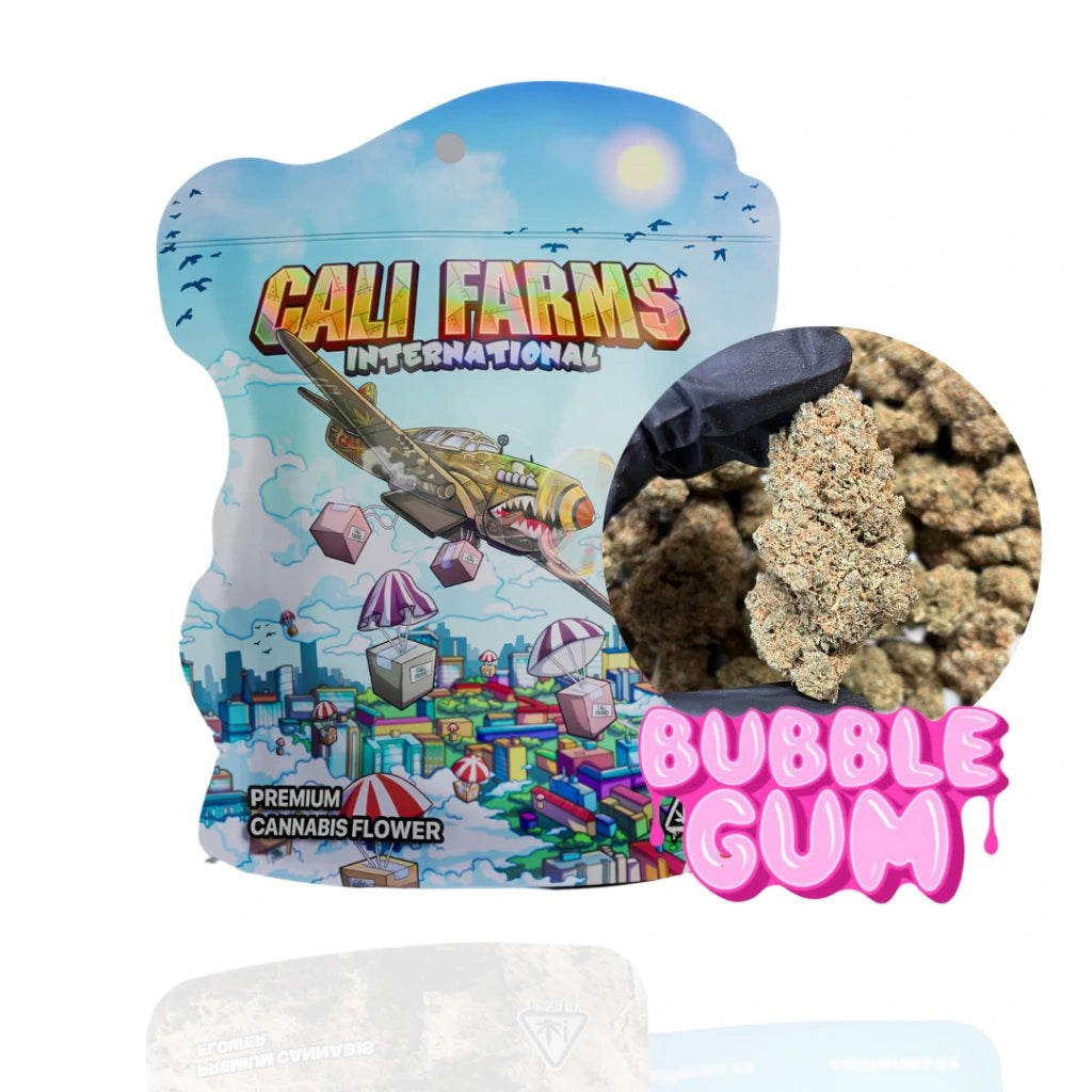 CBD květy Bubble Gum -THC: 0,63 % CBDA: 21,94 % CBGA: 0,31 %