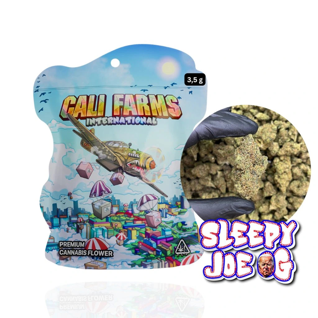 CBN květy Sleepy Joe OG - CBD: 10,2% CBC: 0,56% CBG: 0,37%