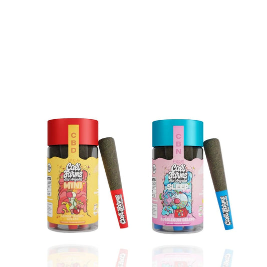 SET CBD mini vonné tyčinky 2 g & CBN mini vonné tyčinky 2 g sleep