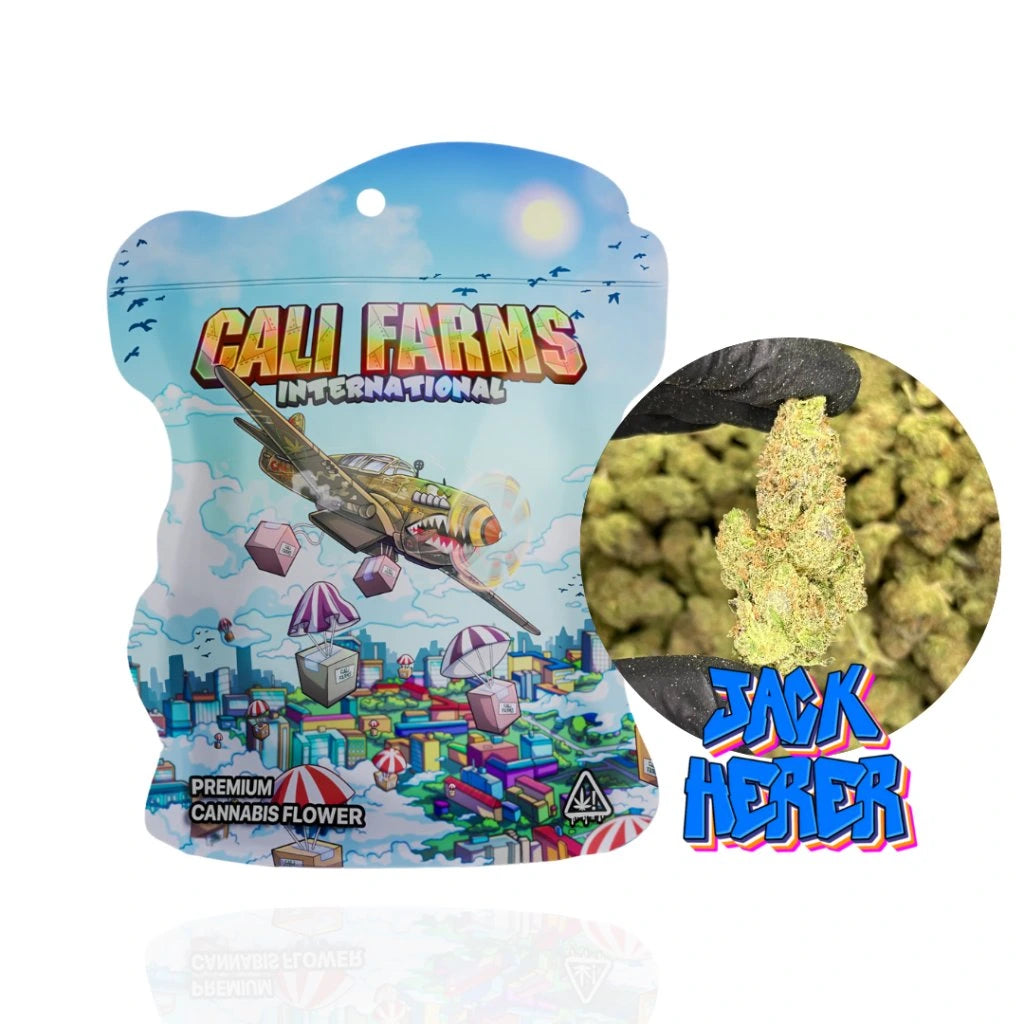 CBD květy Jack Herer - CBD: 8,1 % THC: 0,18 % CBC: 0,10 %