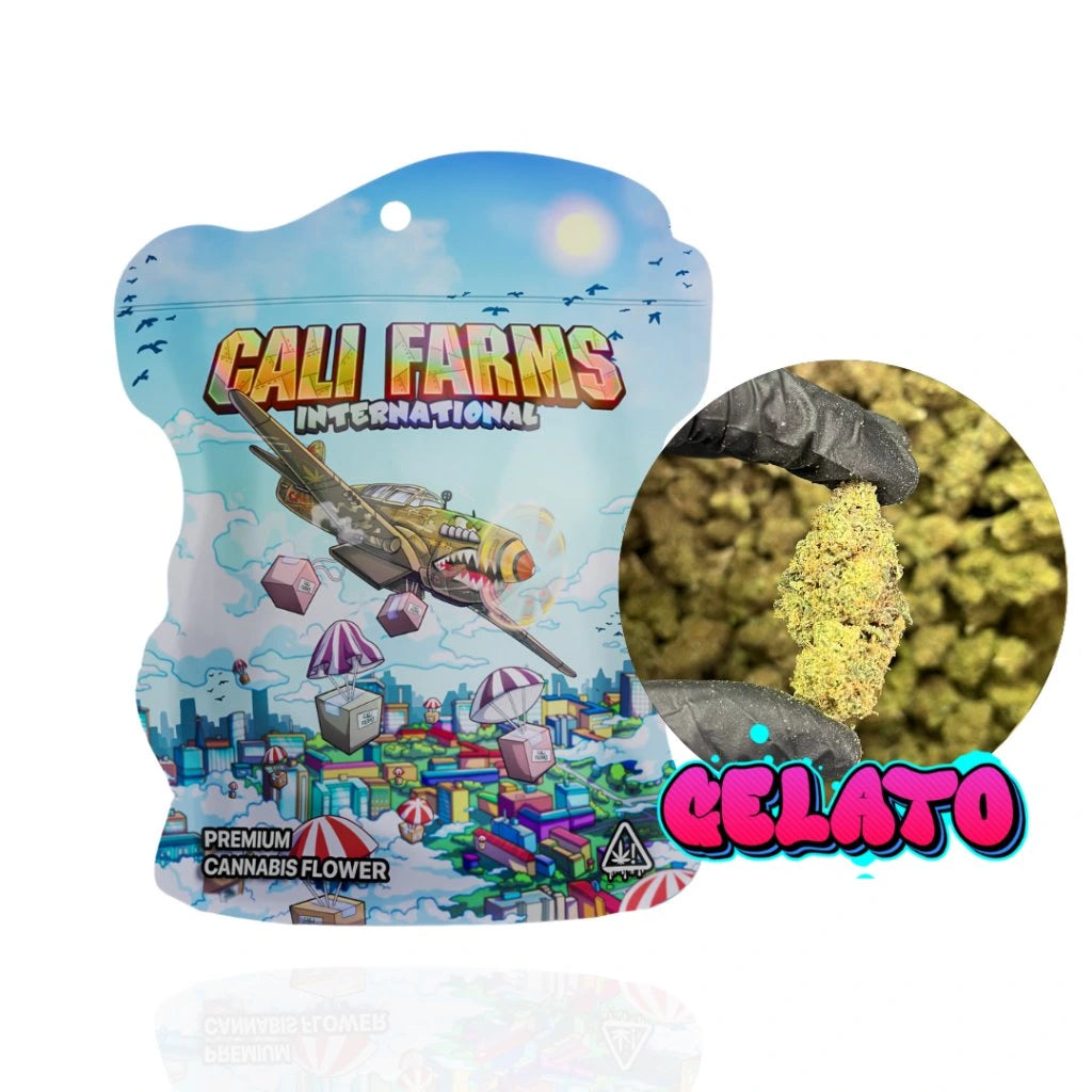 CBD květy GELATO - CBD: 10,2 % CBC: 0,56 % CBG: 0,37 %