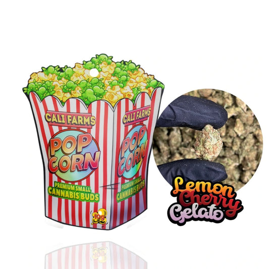 CBD květy Lemon Cherry Gelato 10 g - CBD: 14,6 % THC: 0,68 % CBG: 0,62 %