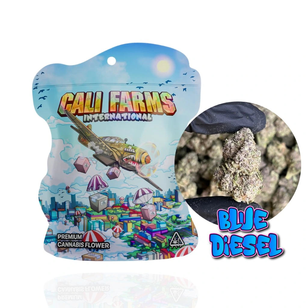 CBD květy BLUE DIESEL - CBD 1,11 % CBG 7,63 % THC 0,04 %