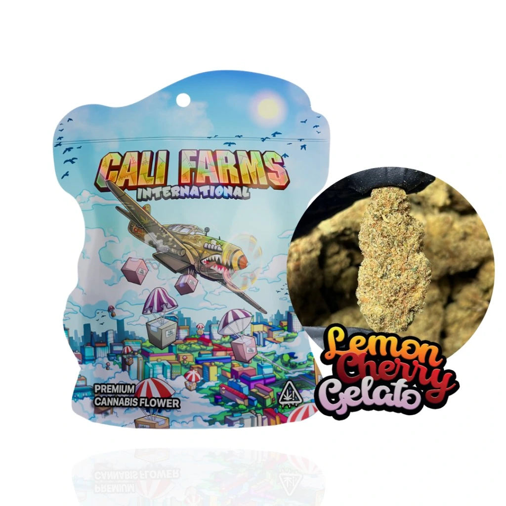 THC - X květy Lemon Cherry Gelato - THC -X : 40 %, CBD: 14,6 %, THC: 0,68 %