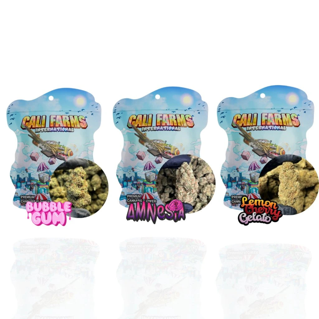 THC - X Květy 3 x 3,5 g - Žvýkačka, Amnesia, Lemon Cherry Gelato