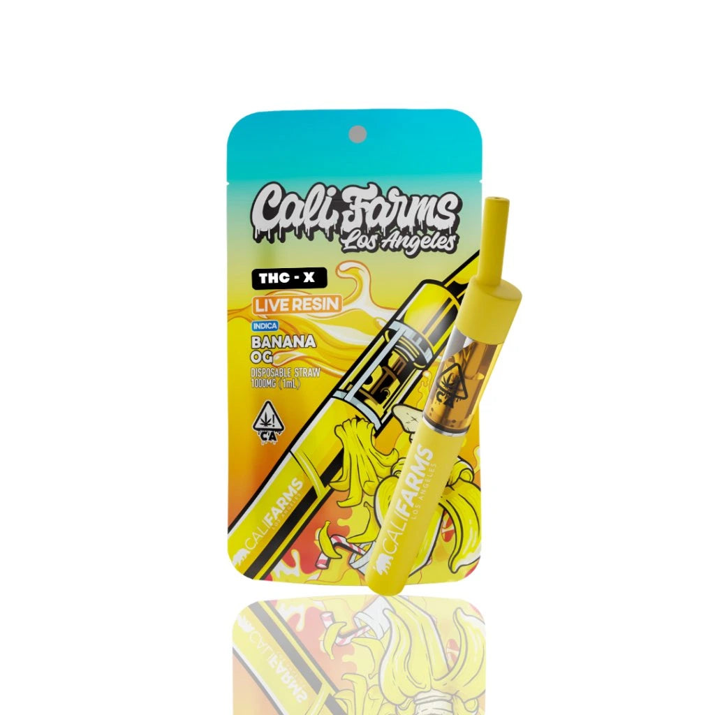 THC - X Vape Banana OG 1 ml - jednorázový 