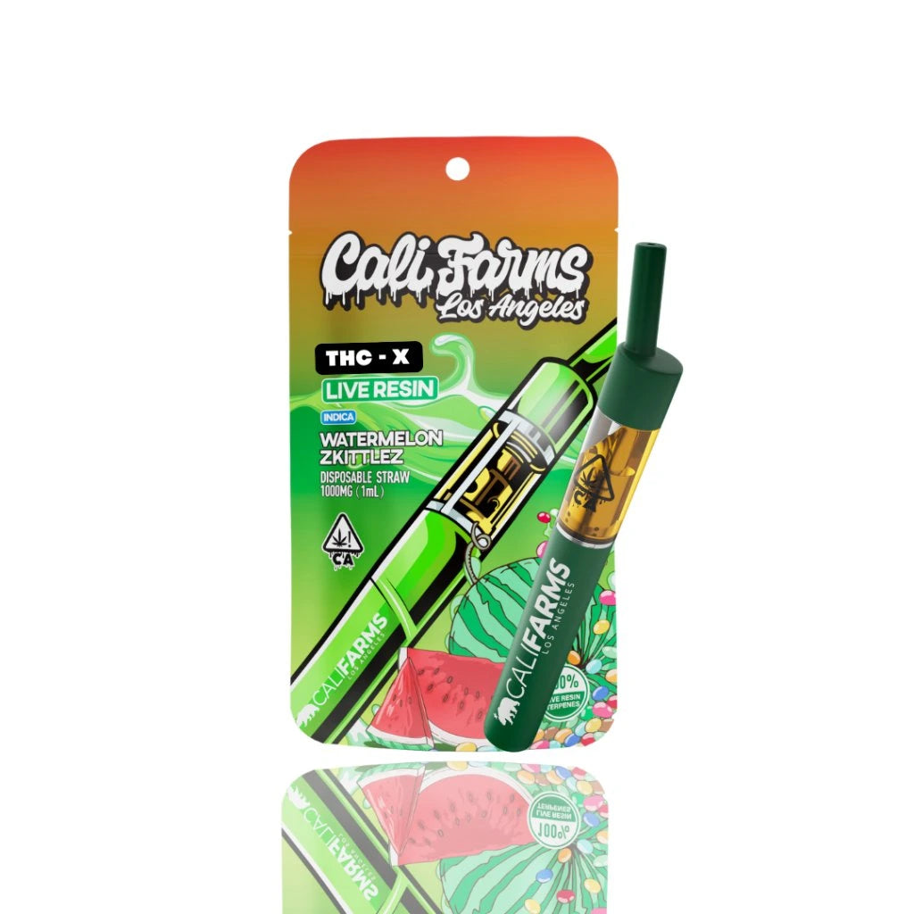 THC - X Vape Watermelon Zkittlez 1 ml - jednorázový