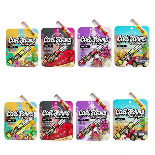 THC - X vape náplň 1 ml s živou pryskyřicí terpeny - 4+4 zdarma