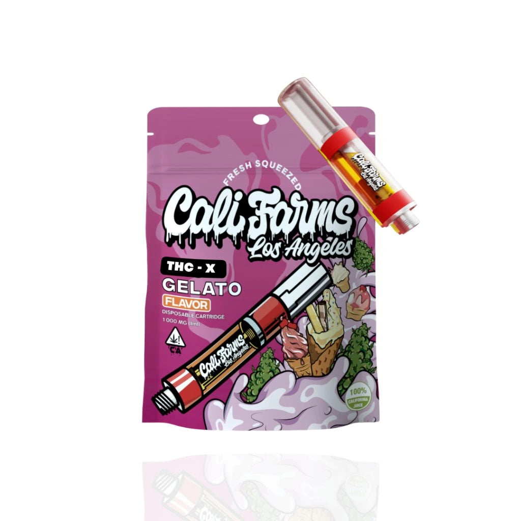 THC-X Vape náplň s terpeny Gelato 1 ml