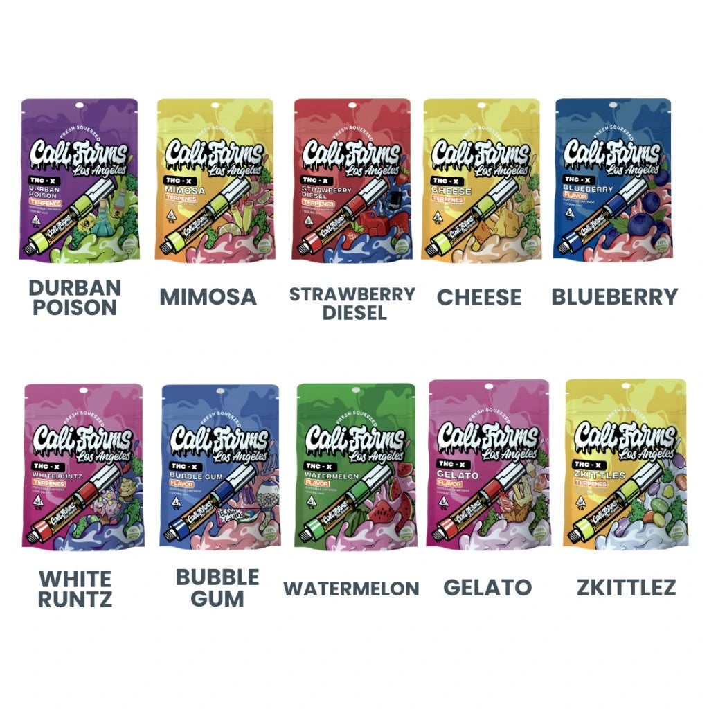 THC - X Vape náplň 5+5 Zdarma - mix 1 ml