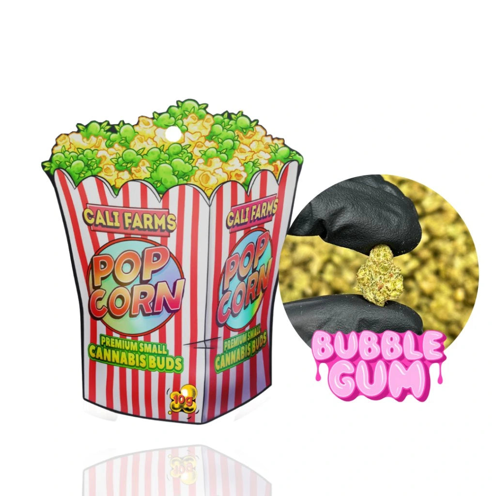 THC - X květy Bubble Gum 10 g - THC - X: 40 % CBD: 9,05 % THC: 0,06 % 