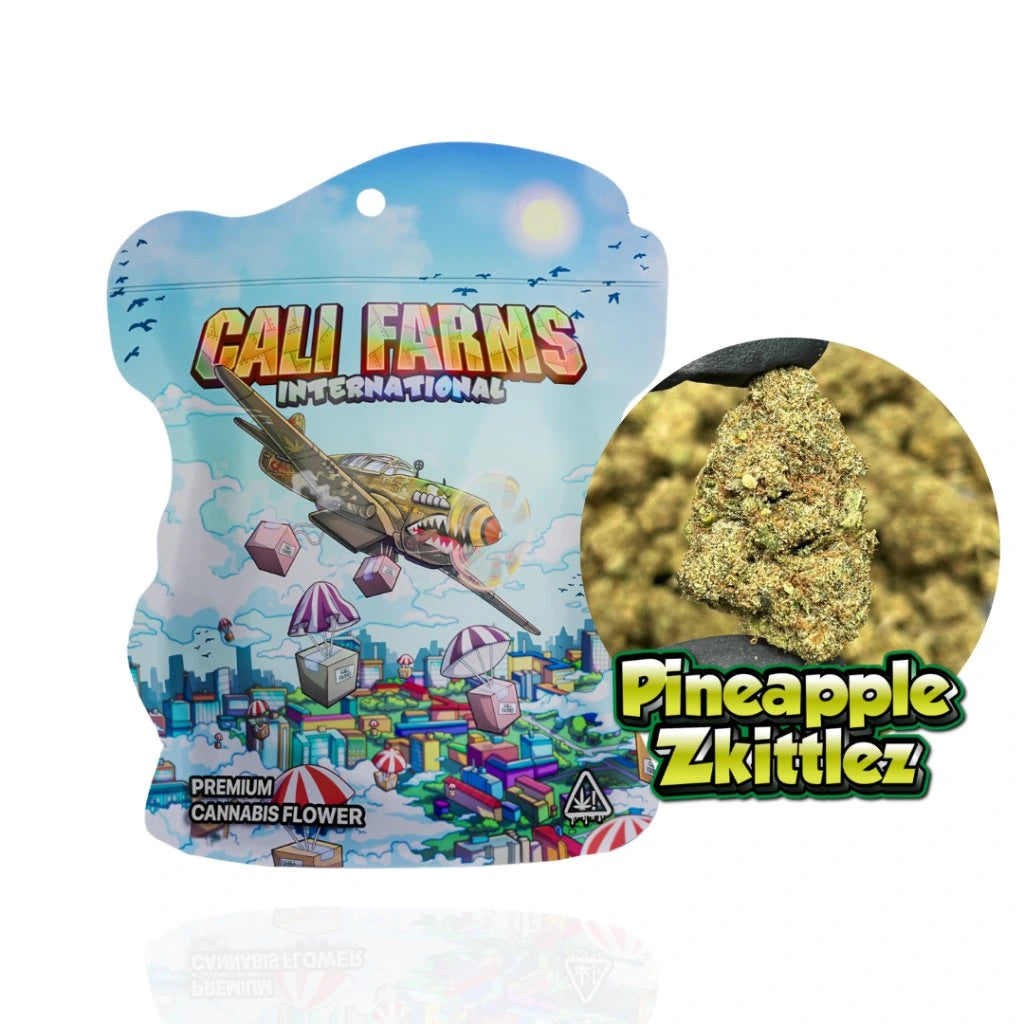 THC - X květy Pineapple zkittlez - THC-X: 40 % CBD: 12,75 % THC: 0,07 %