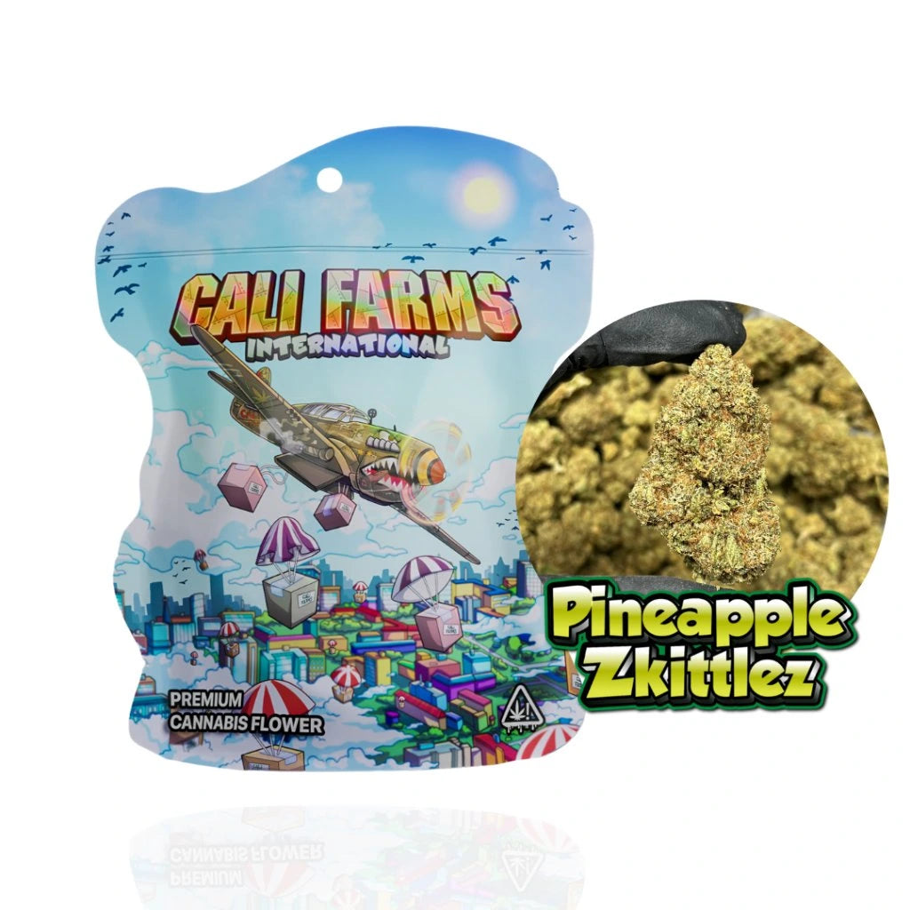 CBD květy Pineapple Zkittlez - CBD: 12,75 % THC: 0,07 % CBG: 0,18 %