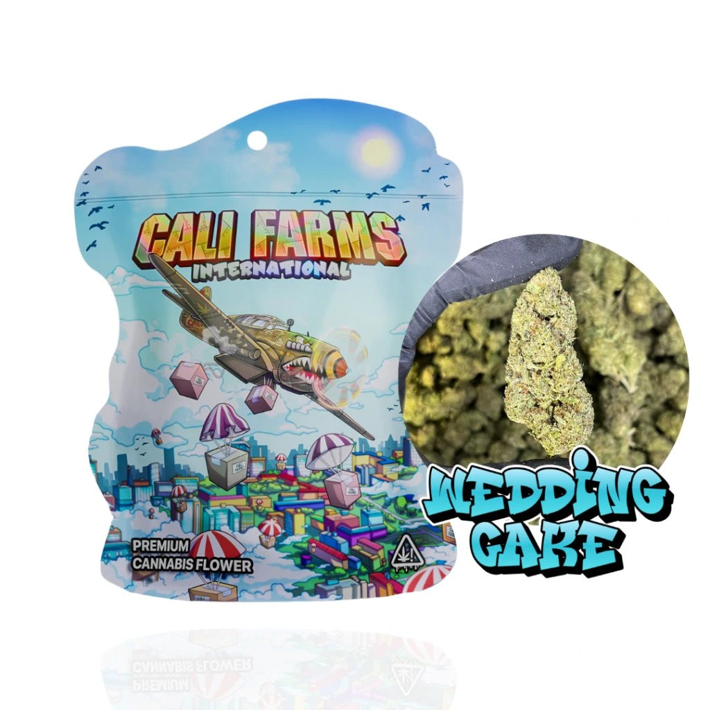 THC - X květy Svatební dort - THC-X: 40 % CBD: 14,53 % THC: 0,07 %