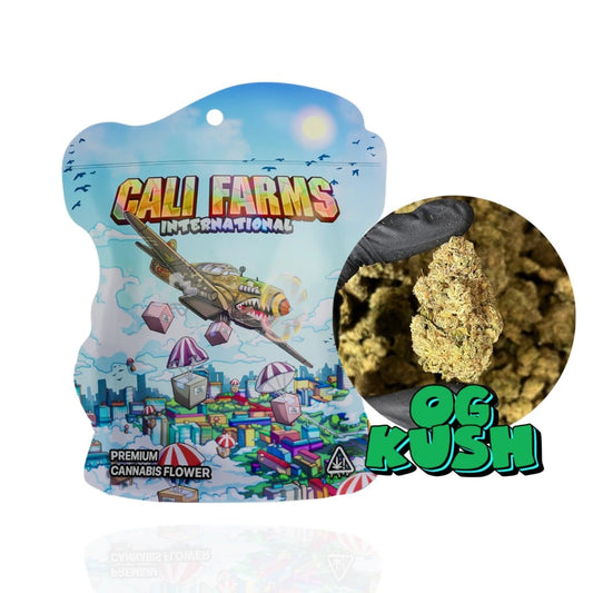 CBD květy OG KUSH - CBD: 16,44 % THC: 0,08 % CBG 0,12 %