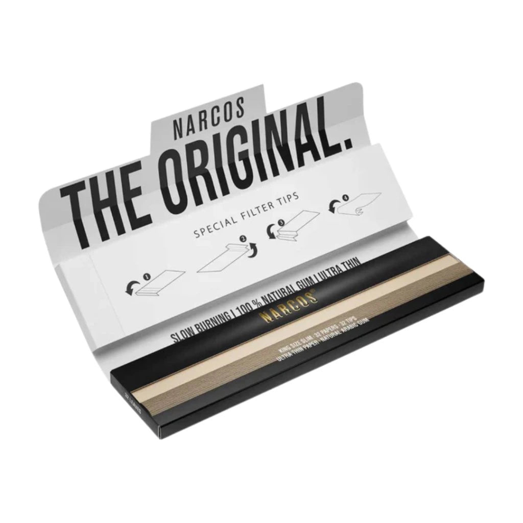Papírky Narcos Brown Edition King Size Slim + filtry