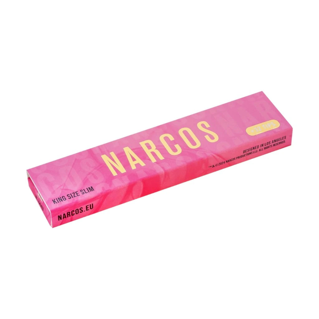Papírky Narcos Pink Edition King Size Slim + filtry