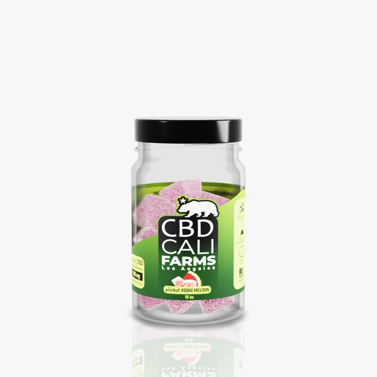 CBD gumové bonbóny 450 mg - 15 ks Vodní meloun